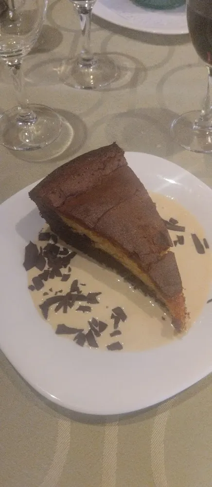 Marbré Chocolat Et Sa Crème Anglaise